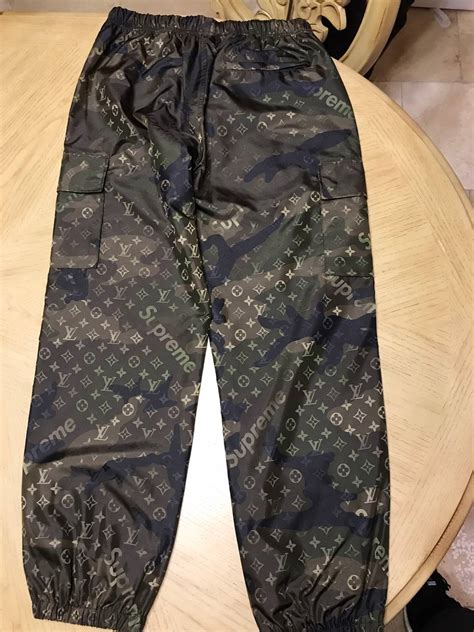 supreme louis vuitton track pants